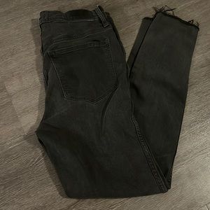 Black Madewell 10” High-Rise Skinny jeans. Size 27.